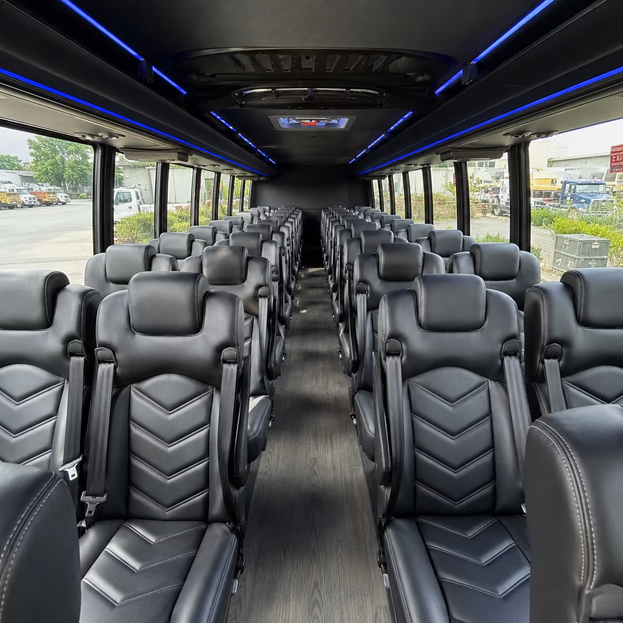 can i book a one way a round trip or a multi day package for a bus rental in rogers