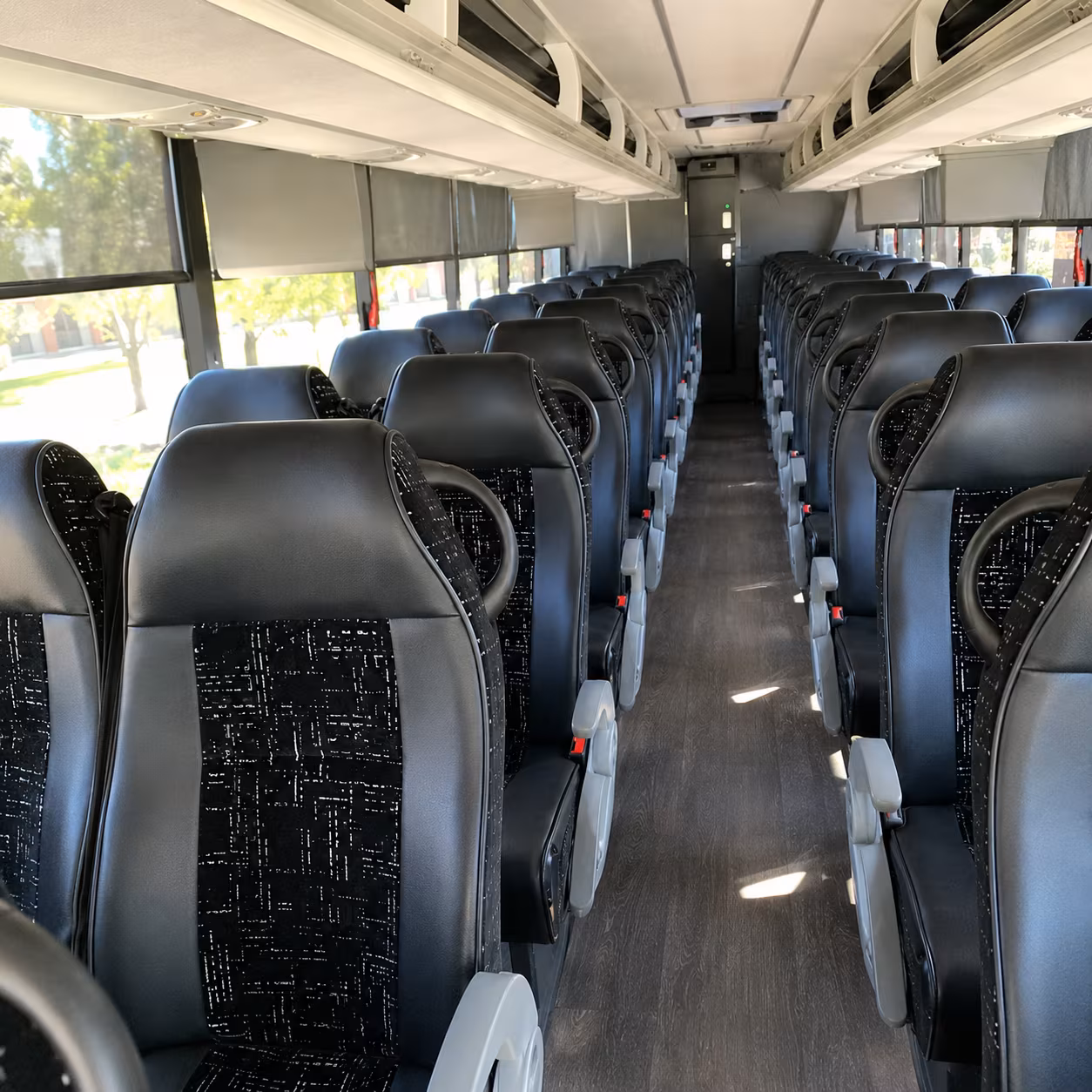 charter buses for corporate events and conferences at the john q hammons center