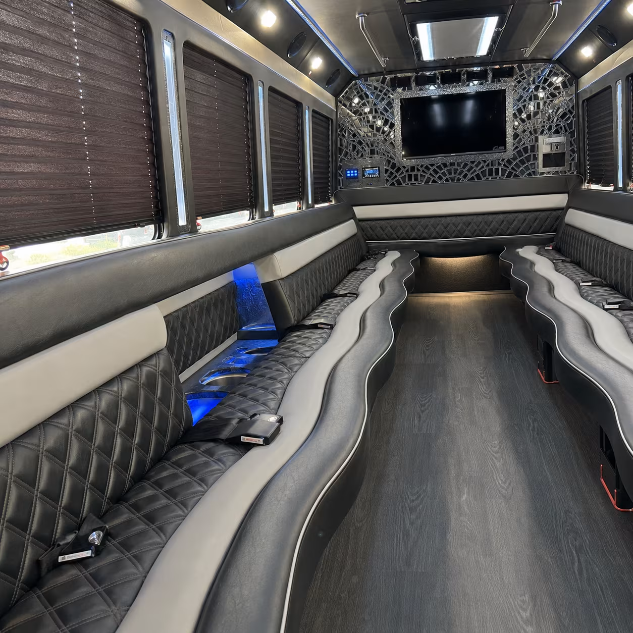 party buses to music festivals across northwest arkansas