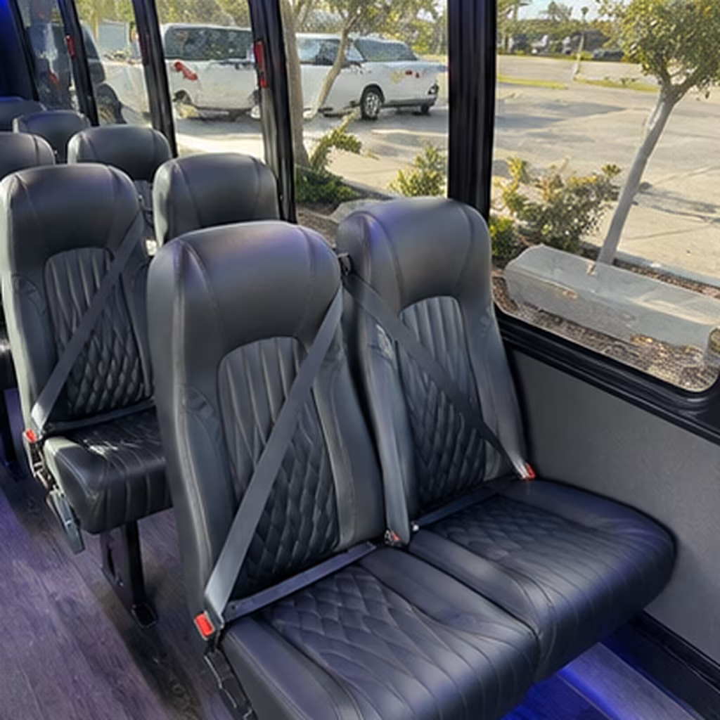 rogers airport transportation onboard seating