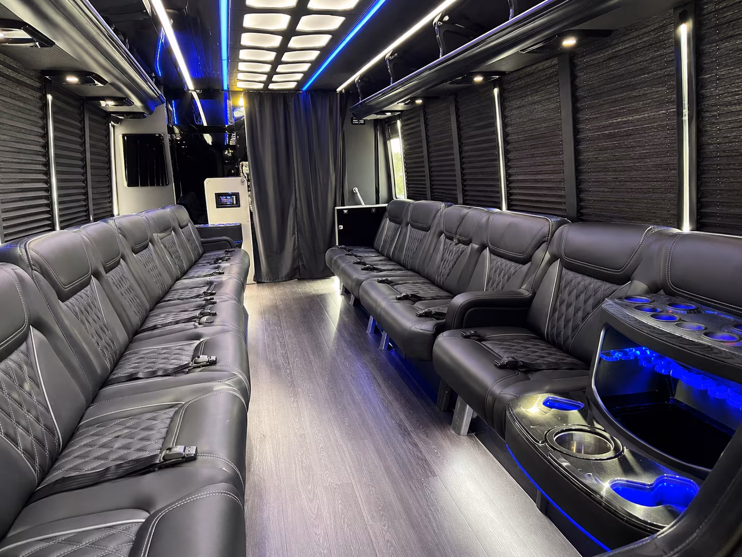 rogers prom party bus rental