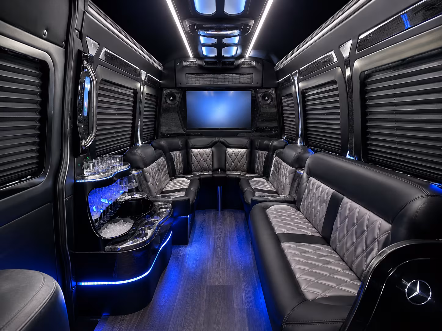 rogers sprinter limousine interior