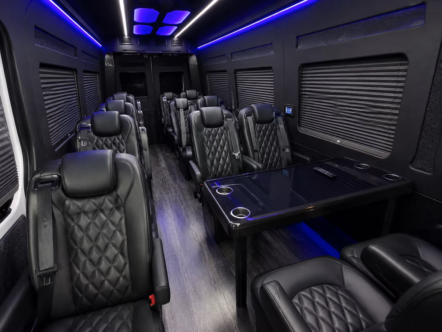 rogers sprinter van with driver inside