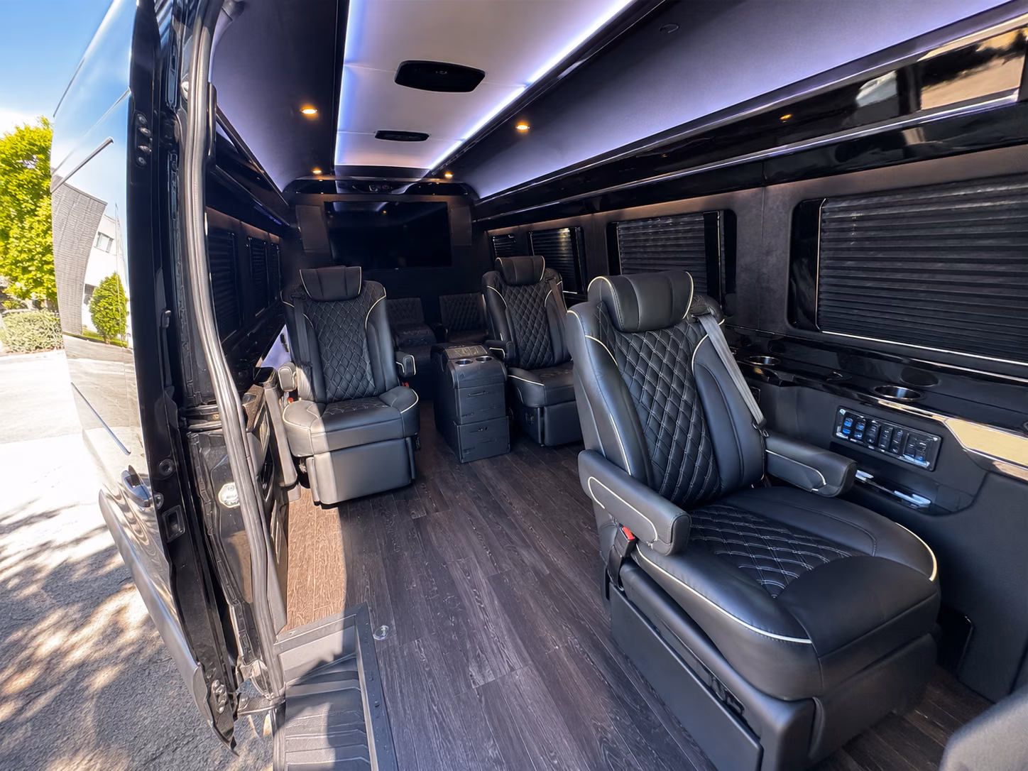 rogers sprinter van with driver interior