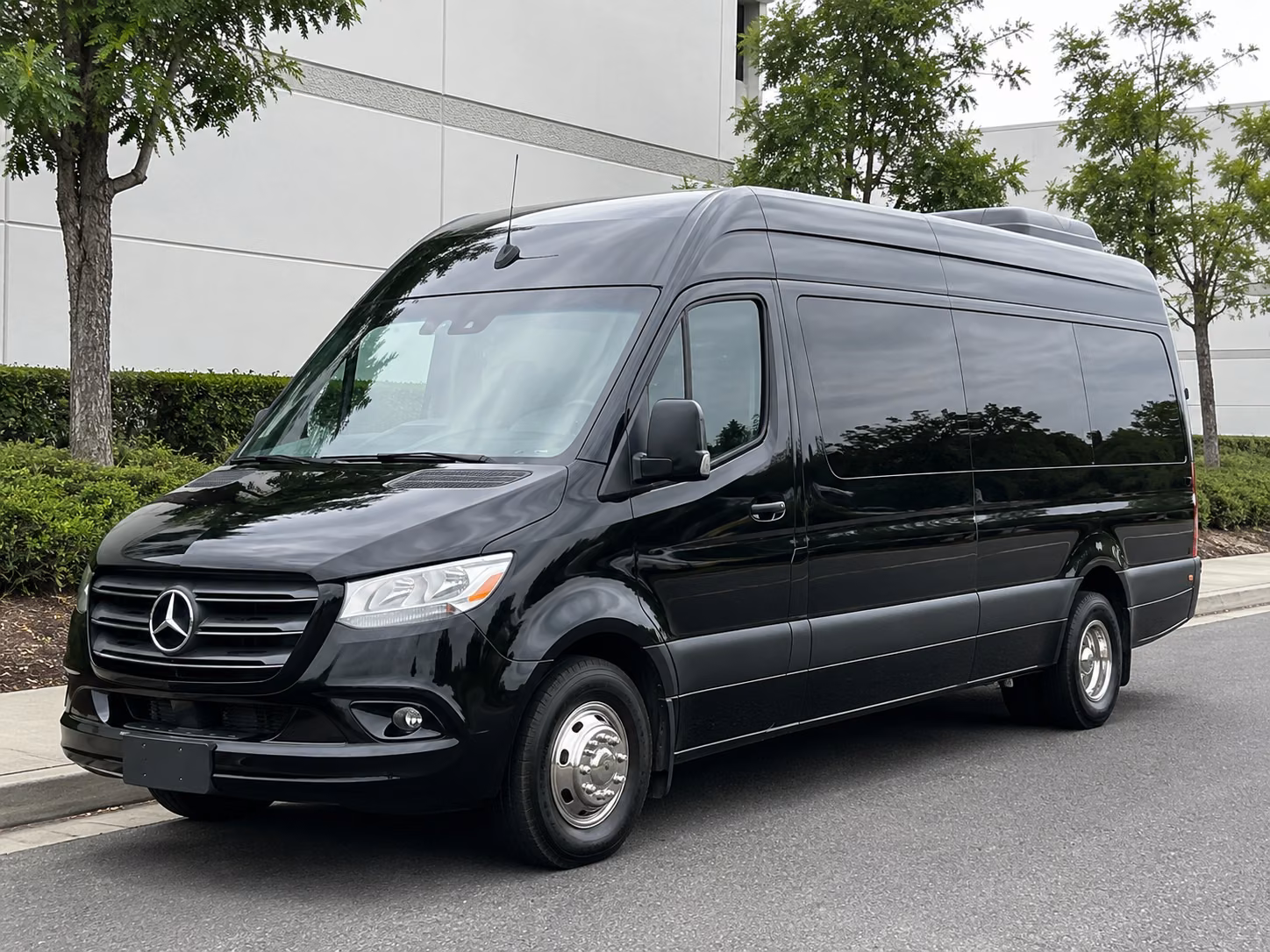 rogers sprinter van with driver