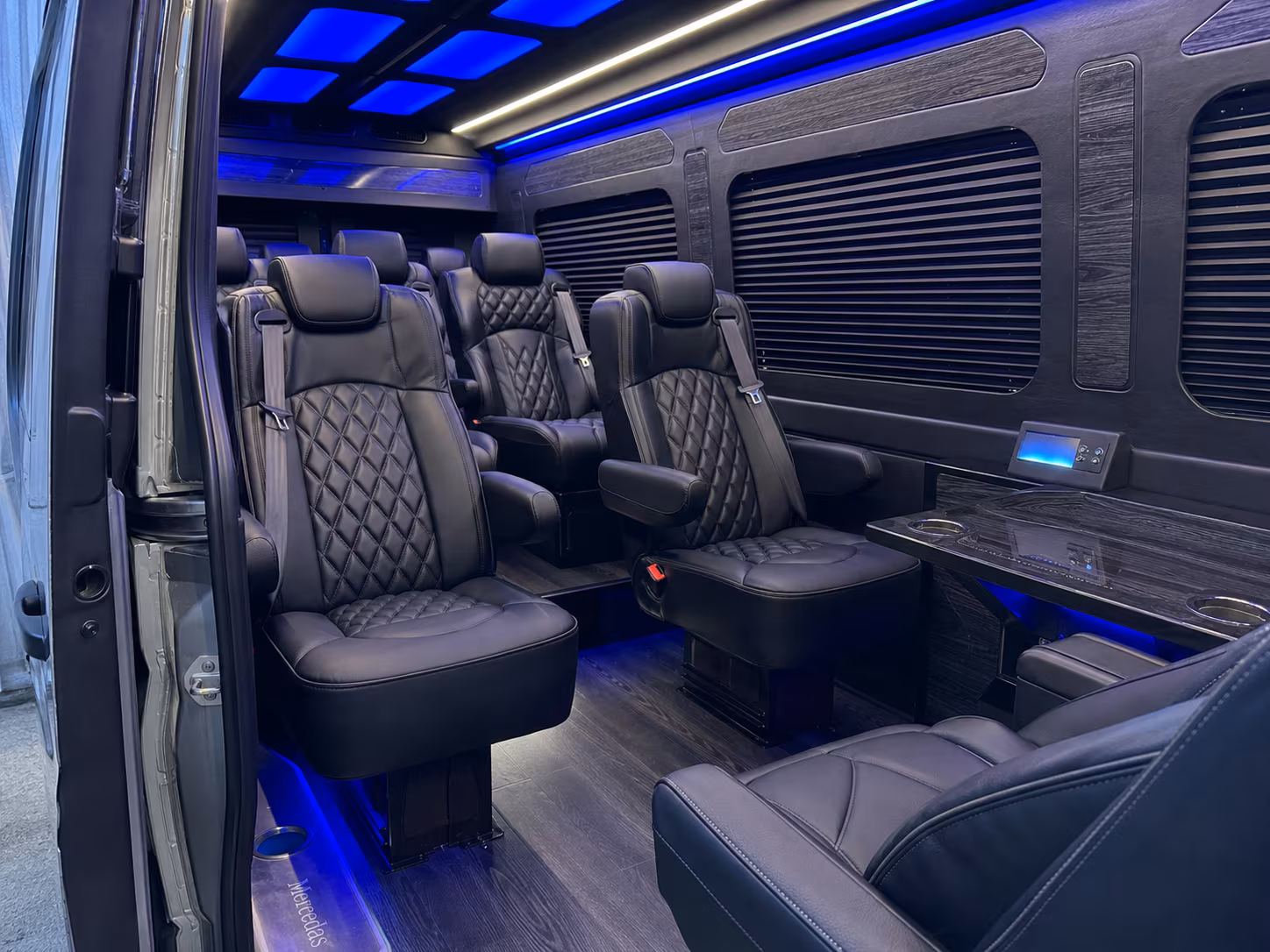 sprinter van transportation for groups and events across rogers